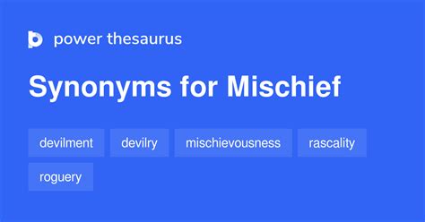 mischief synonym|define misconduct.